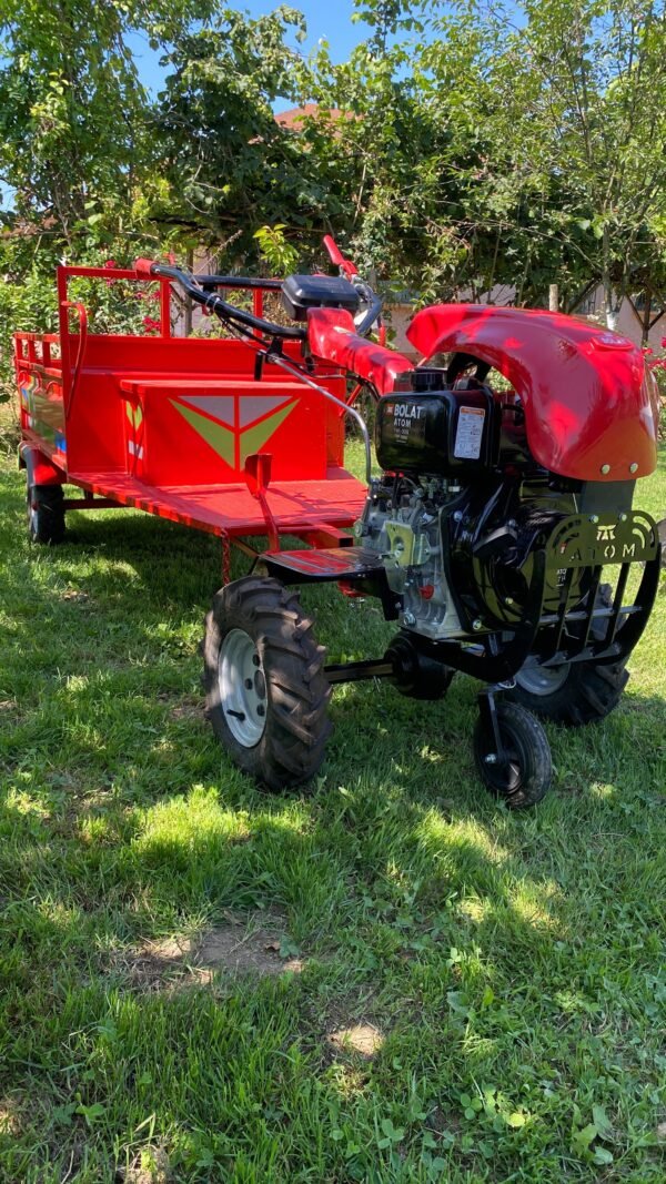 Bolat 7 Hp Dizel + Römork teker takım komple - Görsel 4